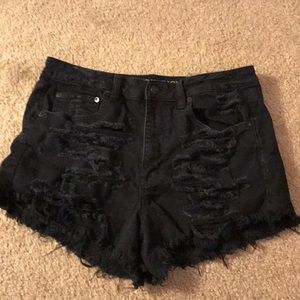 American Eagle Hi-Rise festival shorts